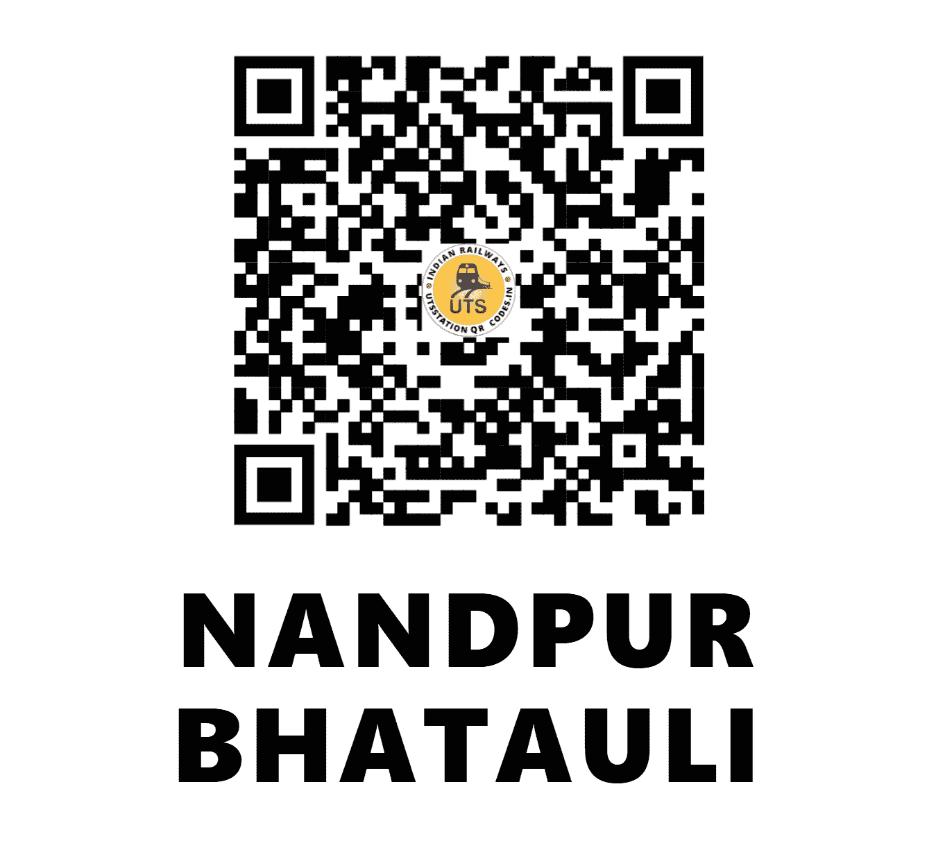 UTS QR Code for NANDPUR BHATAULI - NDBT (NR - HIMACHAL PRADESH)